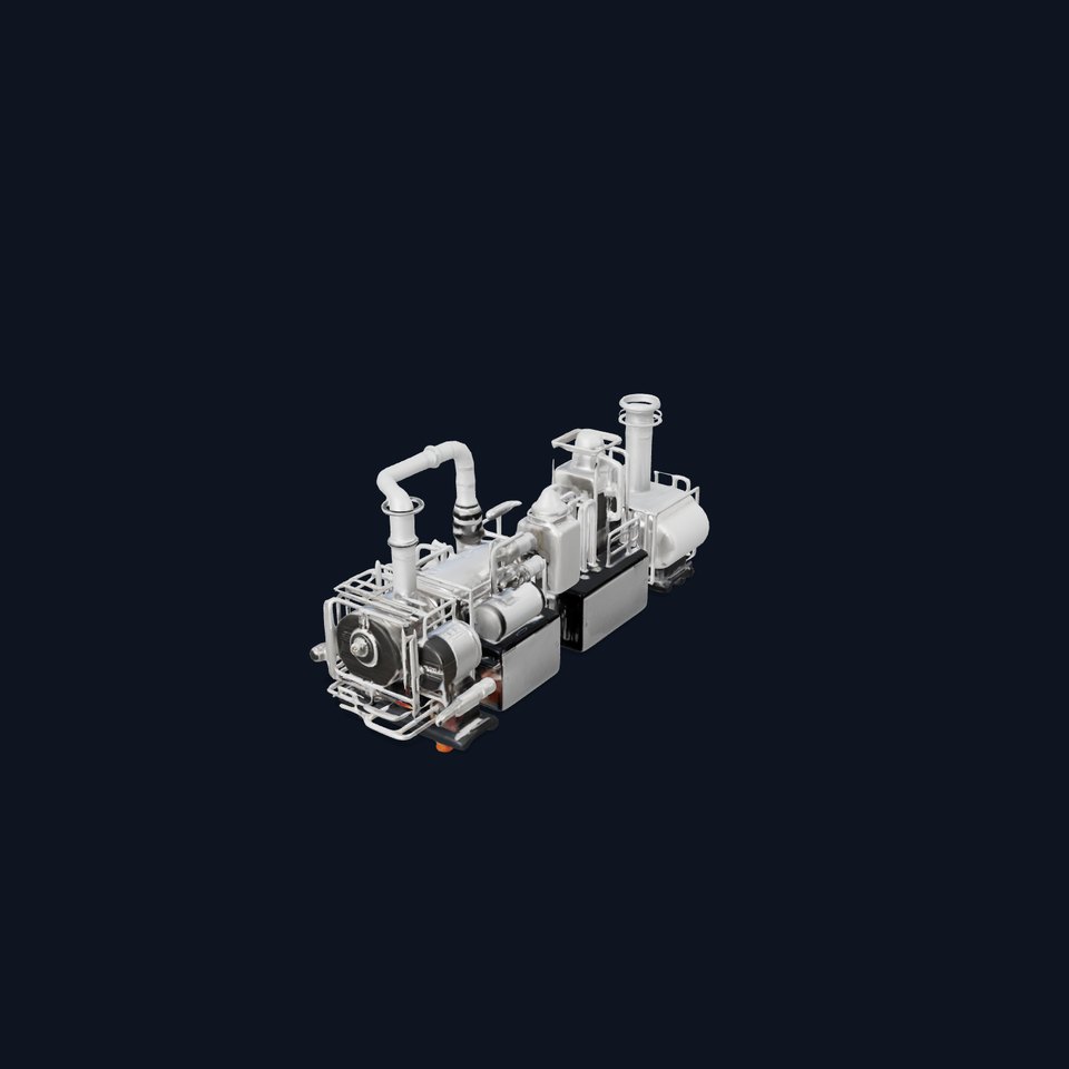 Industrial Machine D Model Pack